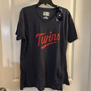 NWT Fanatics Minnesota Twins Navy T-Shirt Sz Large